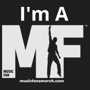 I'm A MF - Unisex Organic French Terry Full Zip Hoodie Design