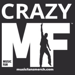 Crazy MF - Women's Tri Blend Long Sleeve Tee Design