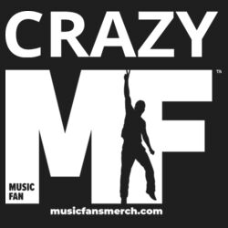 Crazy MF - Unisex Organic French Terry Pullover Hoodie Design