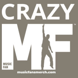 Crazy MF - Unisex Mineral Dye Organic Cotton Tee Design