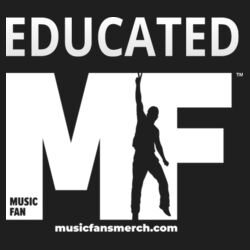 Educated MF - Unisex Tri Blend Long Sleeve Tee Design