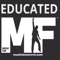 Educated MF - Women's Tri Blend Long Sleeve Tee Design