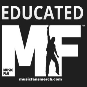 Educated MF - Unisex Organic French Terry Full Zip Hoodie Design