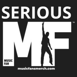 Serious MF - Unisex Organic French Terry Full Zip Hoodie Design