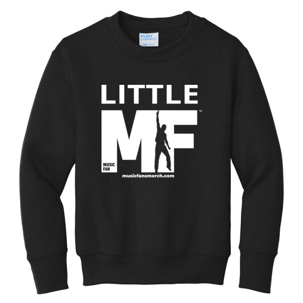 Little MF - Youth Core Fleece Crewneck Sweatshirt Thumbnail