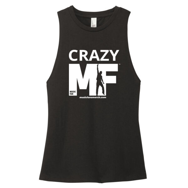 Crazy MF - Women's Perfect Tri ® Muscle Tank Thumbnail
