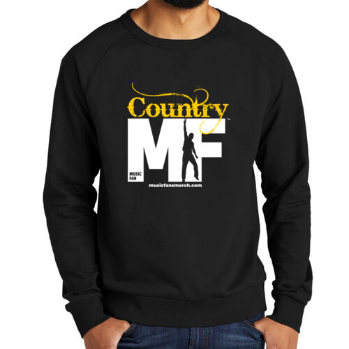 Country MF - Unisex Organic French Terry Crewneck Sweatshirt Thumbnail