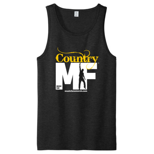 Country MF - Unisex Tri Blend Tank Thumbnail
