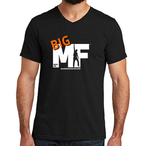 Big MF - Unisex Tri Blend V Neck Tee Thumbnail