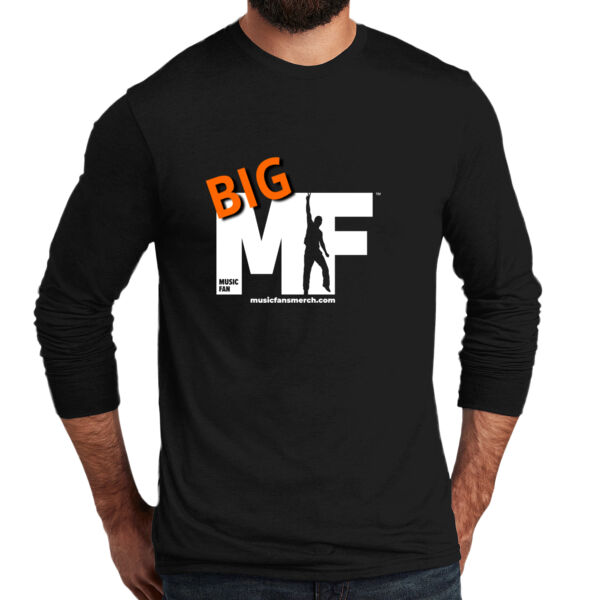 Big MF - Unisex Tri Blend Long Sleeve Tee Thumbnail
