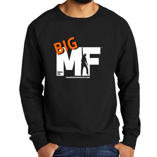 Big MF - Unisex Organic French Terry Crewneck Sweatshirt Thumbnail