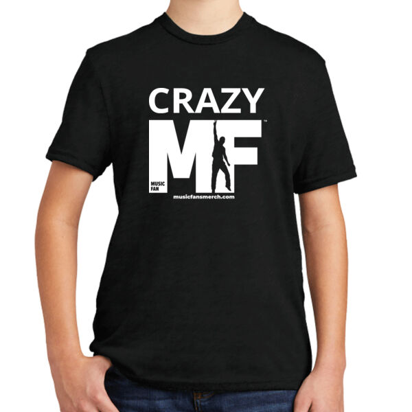Crazy MF - Youth Tri Blend Tee Thumbnail