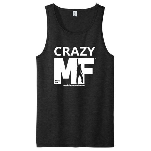 Crazy MF - Unisex Tri Blend Tank Thumbnail