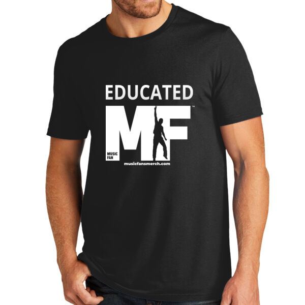 Educated MF - Unisex Organic Cotton Tee Thumbnail