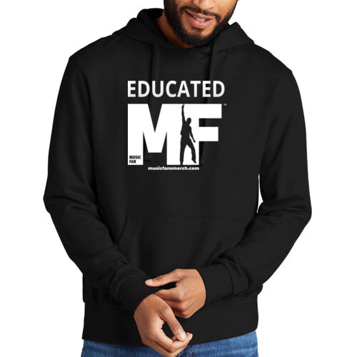 Educated MF - Unisex Organic French Terry Pullover Hoodie Thumbnail