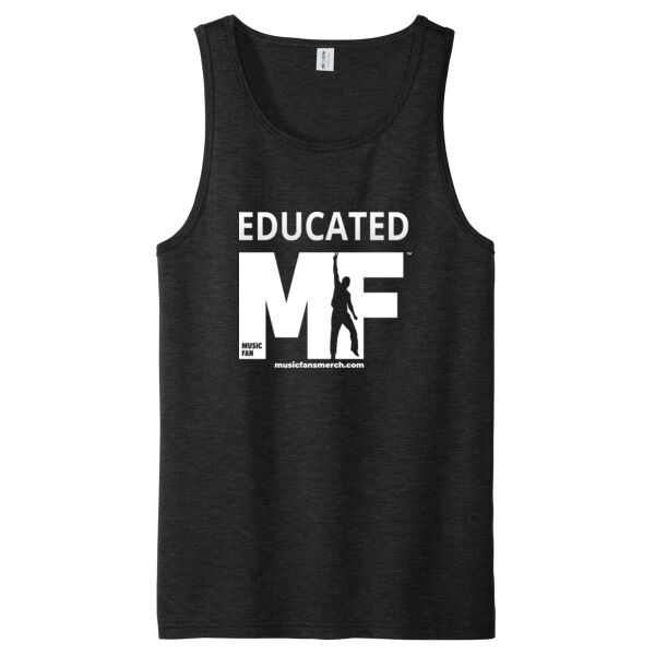 Educated MF - Unisex Tri Blend Tank Thumbnail