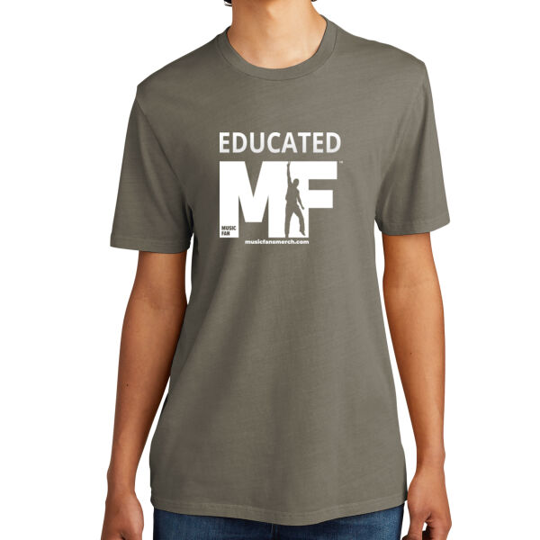 Educated MF - Unisex Mineral Dye Organic Cotton Tee Thumbnail