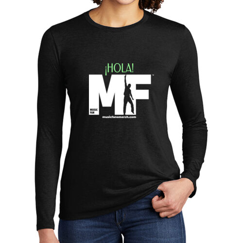 ¡HOLA! ¡ADIOS! MF - Women's Tri Blend Long Sleeve Tee Thumbnail