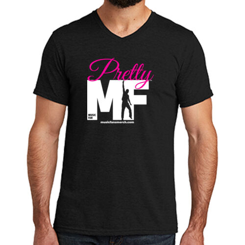 Pretty MF - Unisex Tri Blend V Neck Tee Thumbnail