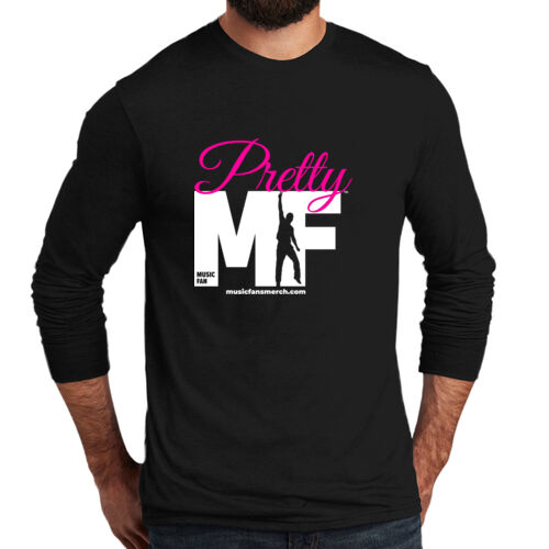 Pretty MF - Unisex Tri Blend Long Sleeve Tee Thumbnail