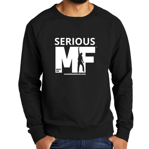 Serious MF - Unisex Organic French Terry Crewneck Sweatshirt Thumbnail