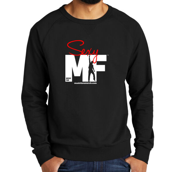 Sexy MF - Unisex Organic French Terry Crewneck Sweatshirt Thumbnail