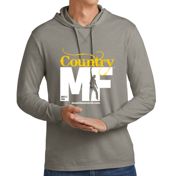Country MF - Unisex Mineral Dye Organic Cotton Hoodie Tee Thumbnail