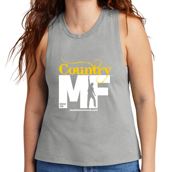 Country MF - Women's Tri Blend Muscle Tank Thumbnail